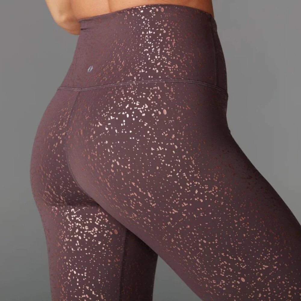 High Waisted 7/8 Leggings - Quartz Glimmer Regular Price - Picture 2 of 2